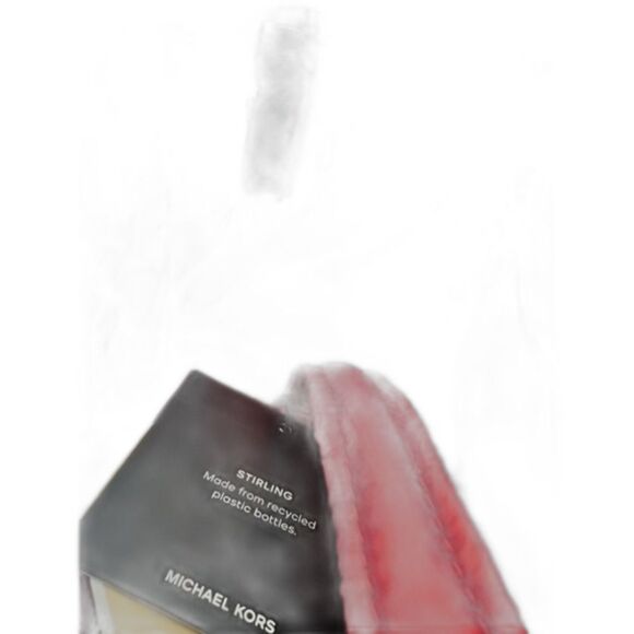 Michael Kors Stirling Small Quilted Recycled Polyester Tote Bag - Red $258 - Picture 6 of 11